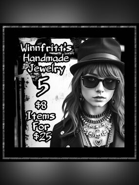 5 $8 Items For $25💫Winnfritt’s Handmade Jewelry